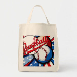 Baseboll dagar tygkasse