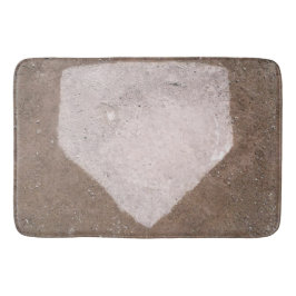 Baseboll dekoration idéer badrumsmatta