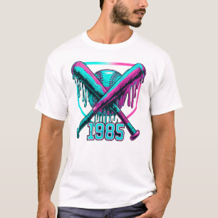 Baseboll Drip För Pojkar Glass Drip Ungdom Pojkar T Shirt