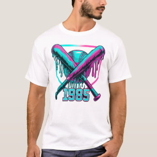Baseboll Drip För Pojkar Glass Drip Ungdom Pojkar T Shirt