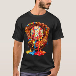 Baseboll Dropp för Pojkar Glass Dropp Baseball T Shirt
