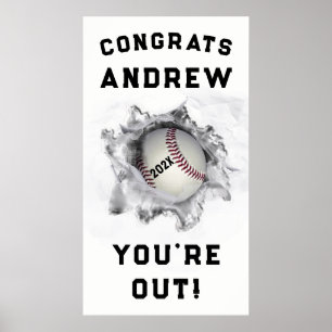 Baseboll Examen 2026 Poster