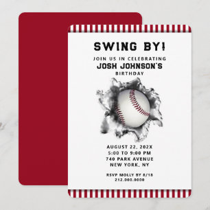 Baseboll festinbjudan inbjudningar