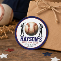 Baseboll firar 1-årsdag på First Year Down