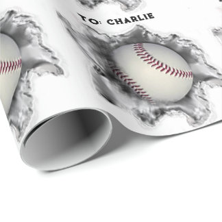 Baseboll Födelsedag Presentpapper