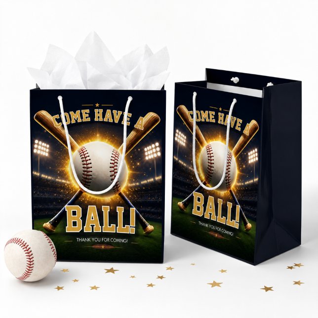 Baseboll Födelsedagsfirande Sporttema  (Skapare uppladdad)