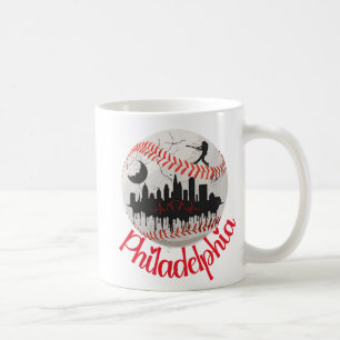 baseboll för filadelphia baseball mugg fars dag mu