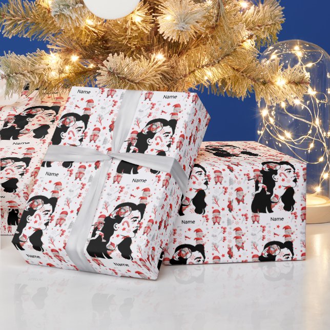 Baseboll för jul med Jultomten Presentpapper (Helgdagar)