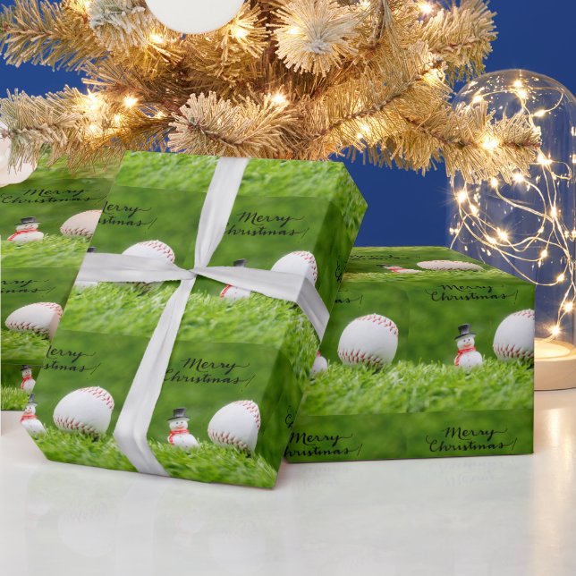 Baseboll för jul presentpapper (Helgdagar)