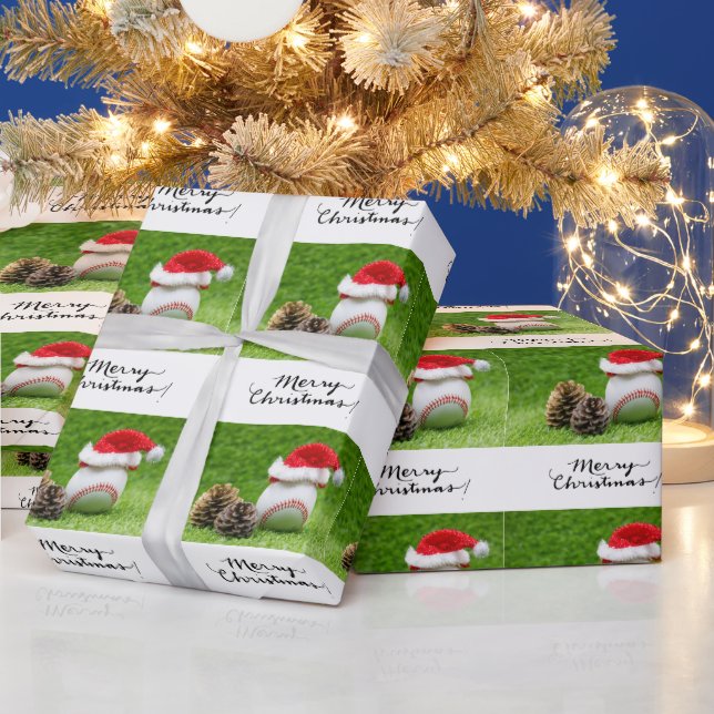 Baseboll för jul  presentpapper (Helgdagar)