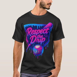 Baseboll Glass Ström Respekt För Strömmen T Shirt