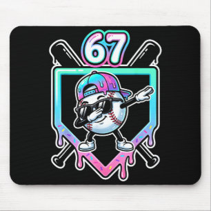 Baseboll Glassis Drip 67 Spelare Dabbar Sex Sju Musmatta