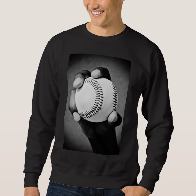 baseboll i hand lång ärmad tröja (Framsida)