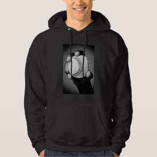 baseboll i hand sweatshirt