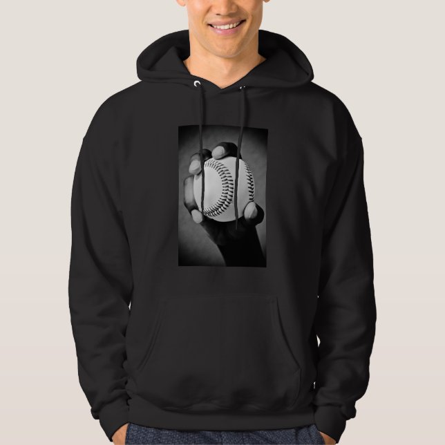 baseboll i hand sweatshirt (Framsida)