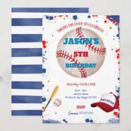 Baseboll inbjudningar