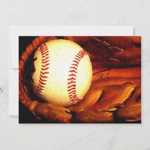 Baseboll inbjudningar