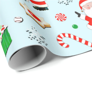Baseboll Jul Presente Presentpapper