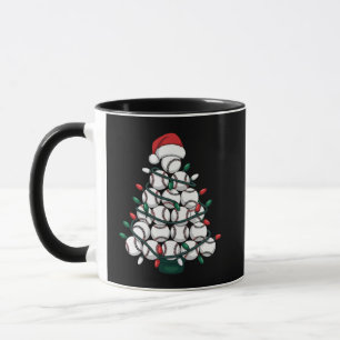 Baseboll julgran Santa sport Mugg