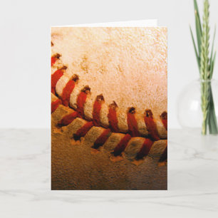 Baseboll Konst Kort