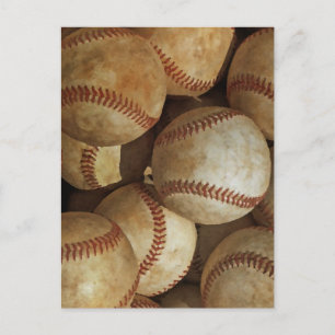 Baseboll konst vykort