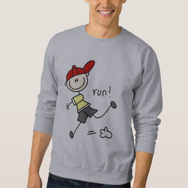 Baseboll Kör T-shirts och presenter Sweatshirt (Framsida)