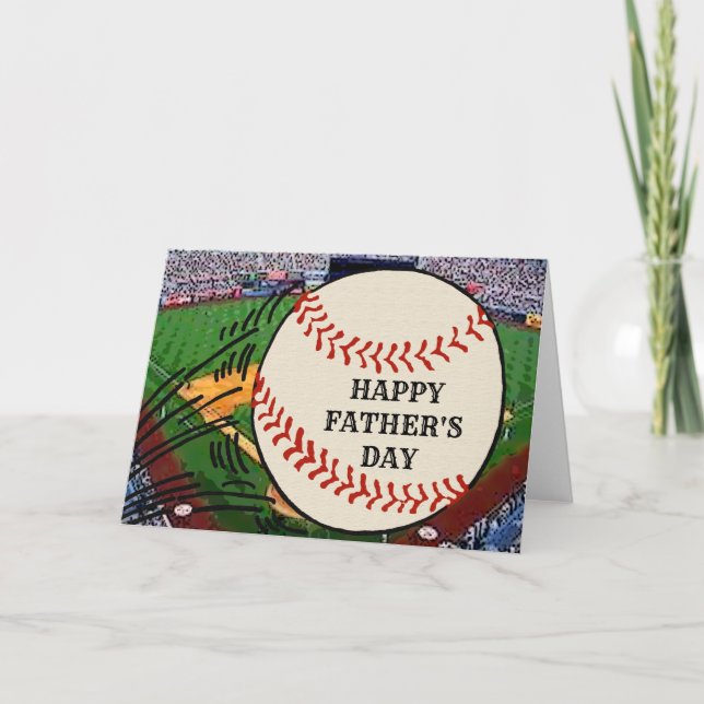 Baseboll Kort (Framsida)