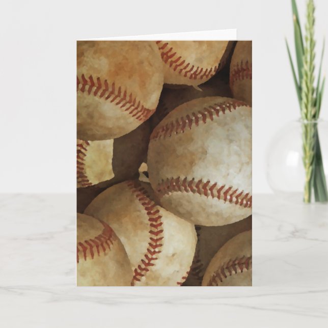Baseboll Kort (Framsida)