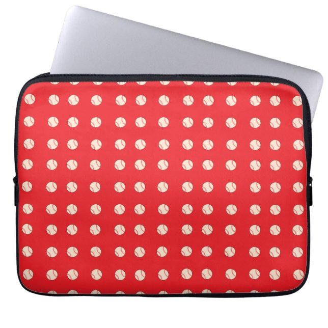 Baseboll Laptop Fodral (Framsidan)