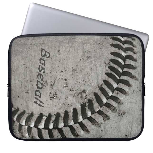 Baseboll Laptop Fodral (Framsidan)