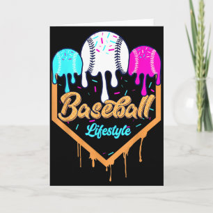 Baseboll livsstil 101 kläder ungdom Drip baseboll Kort