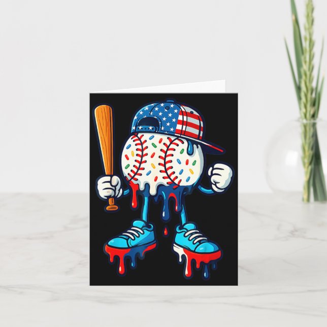 Baseboll livsstil 101 kläder ungdomstorka kort (Framsida)