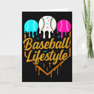 Baseboll livsstil, Baseboll Drip Glass Kort