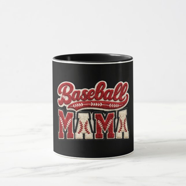 Baseboll Mama Mugg (Center)