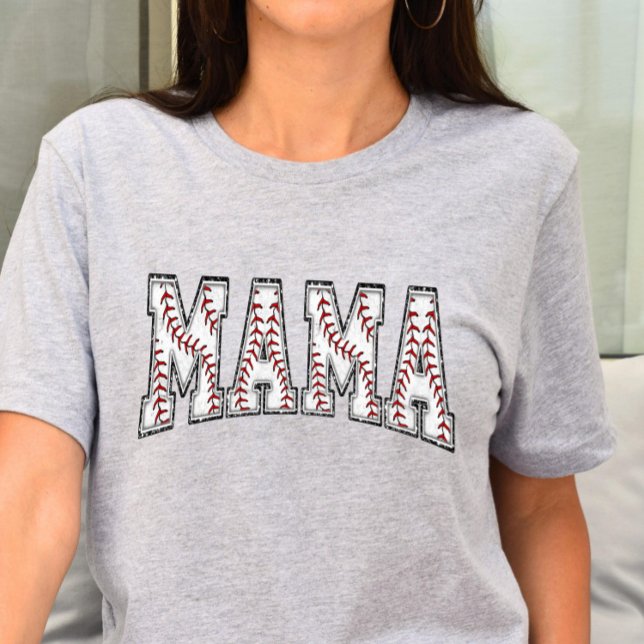 Baseboll Mama T-Shirt (Skapare uppladdad)