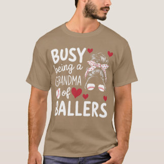 Baseboll Mormor Morföräldrar Mormor Dag familj T Shirt