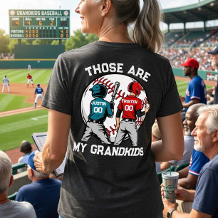 Baseboll Mormor Pojkar Barn Personlig T Shirt