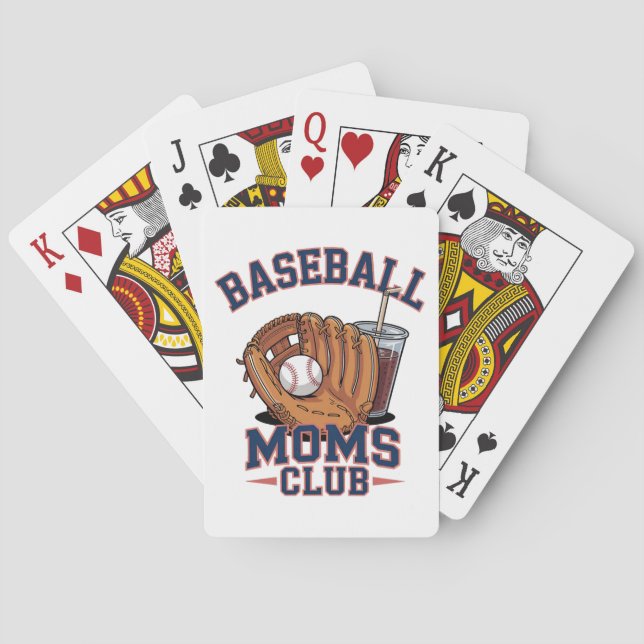 Baseboll Mors Klubb Mors Dag Casinokort (Baksidan)