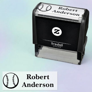 Baseboll Namn Stämpel