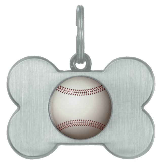 Baseboll Namnbricka Husdjur (Framsidan)