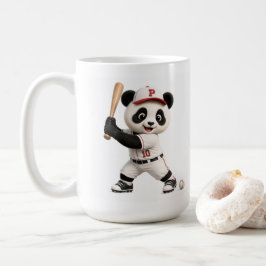 Baseboll Panda Kaffemugg