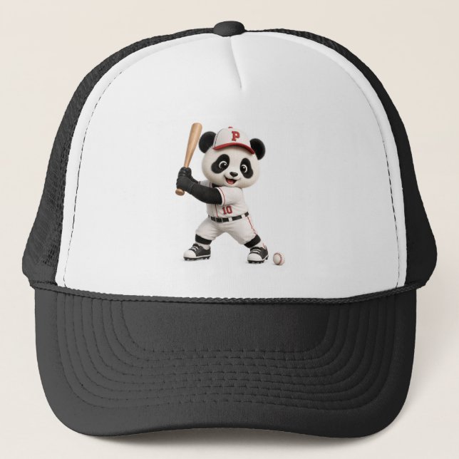 Baseboll Panda  Keps (Framsida)