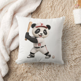 Baseboll Panda Kudde