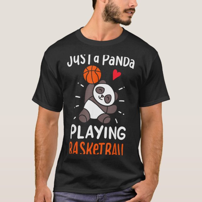 Baseboll Panda T Shirt (Framsida)