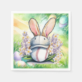 Baseboll Påsk tema Pappersservett