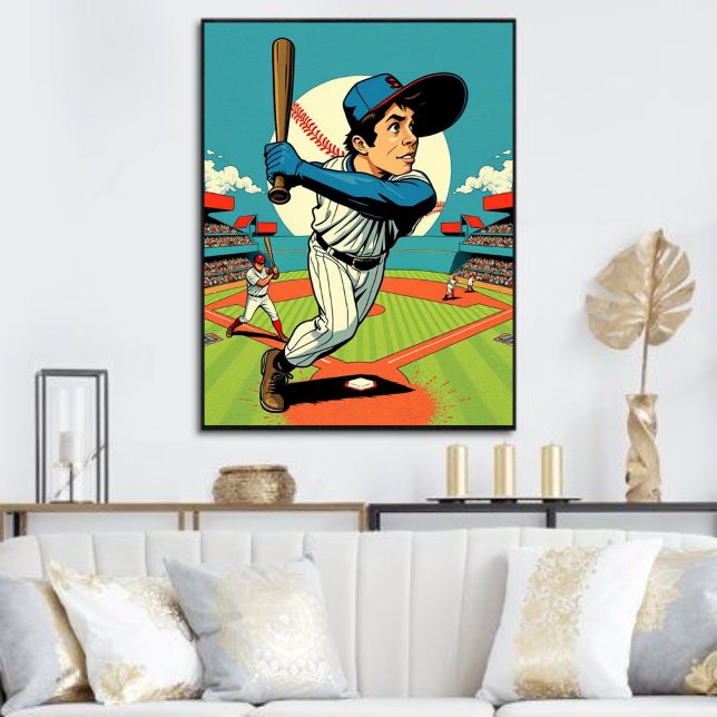 baseboll poster (Skapare uppladdad)