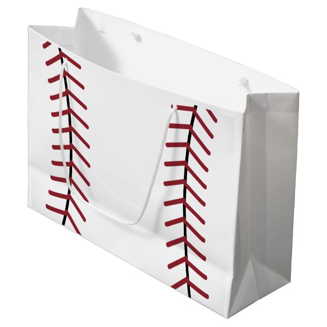 Baseboll presentpåse (Framsidan Vinklad)