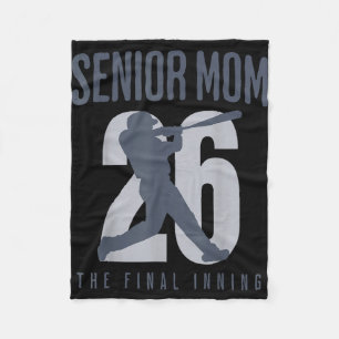 Baseboll senior mamma 2026 sista inningen mamma kl fleecefilt