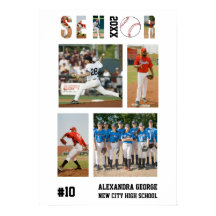 Baseboll Senior Night Examen Spelare Examen