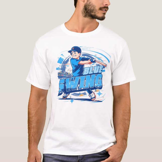 Baseboll slutspelsmästerskapets anda t shirt (Framsida)